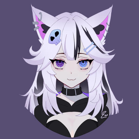 Character belongs to MinYuiVT. Art made by Ellectrify